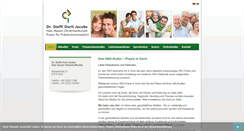 Desktop Screenshot of hno-jacobs.de